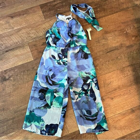 😊 3/$30 Girls jumpsuit romper Size Medium NWT🏷 - Picture 1 of 9